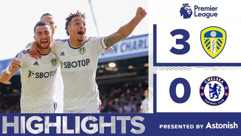 Cầu thủ Chelsea vượt qua cầu thủ Leeds United trên sân cỏ Cầu thủ Chelsea vượt qua cầu thủ Leeds United trên sân cỏ